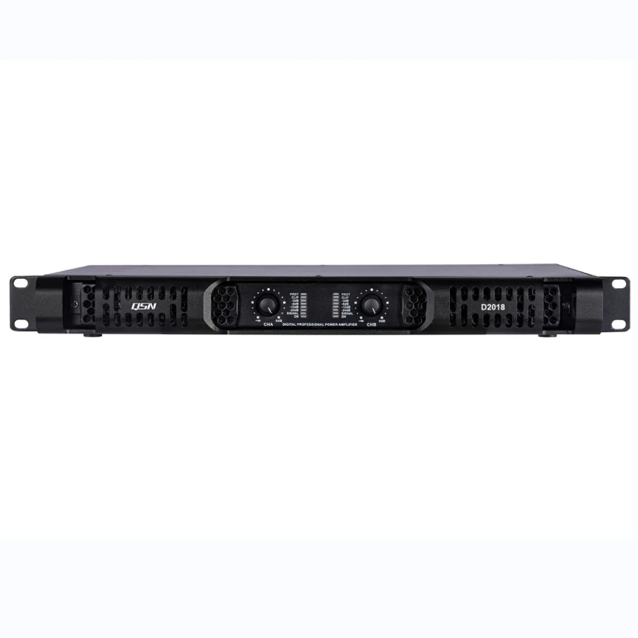 

1U 1200W*2 Digital switching power supply audio power amplifier D2012