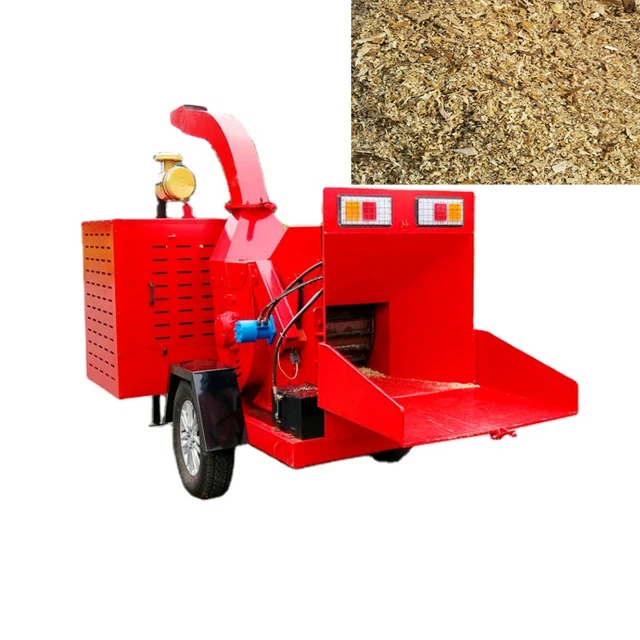 Garden Tree Branch Crusher Machine Chipper Shredder Electric Diesel  Gasoline Wood Power Tree Cutting Crusher Machine - AliExpress