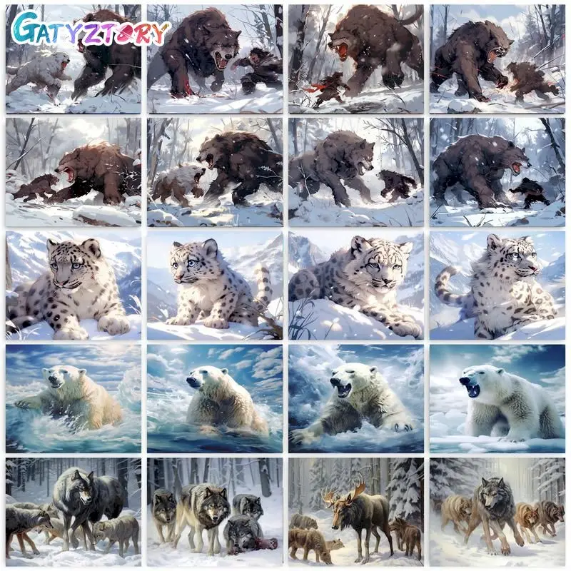 

Картина по номерам на холсте, 60x75 см, без рамки