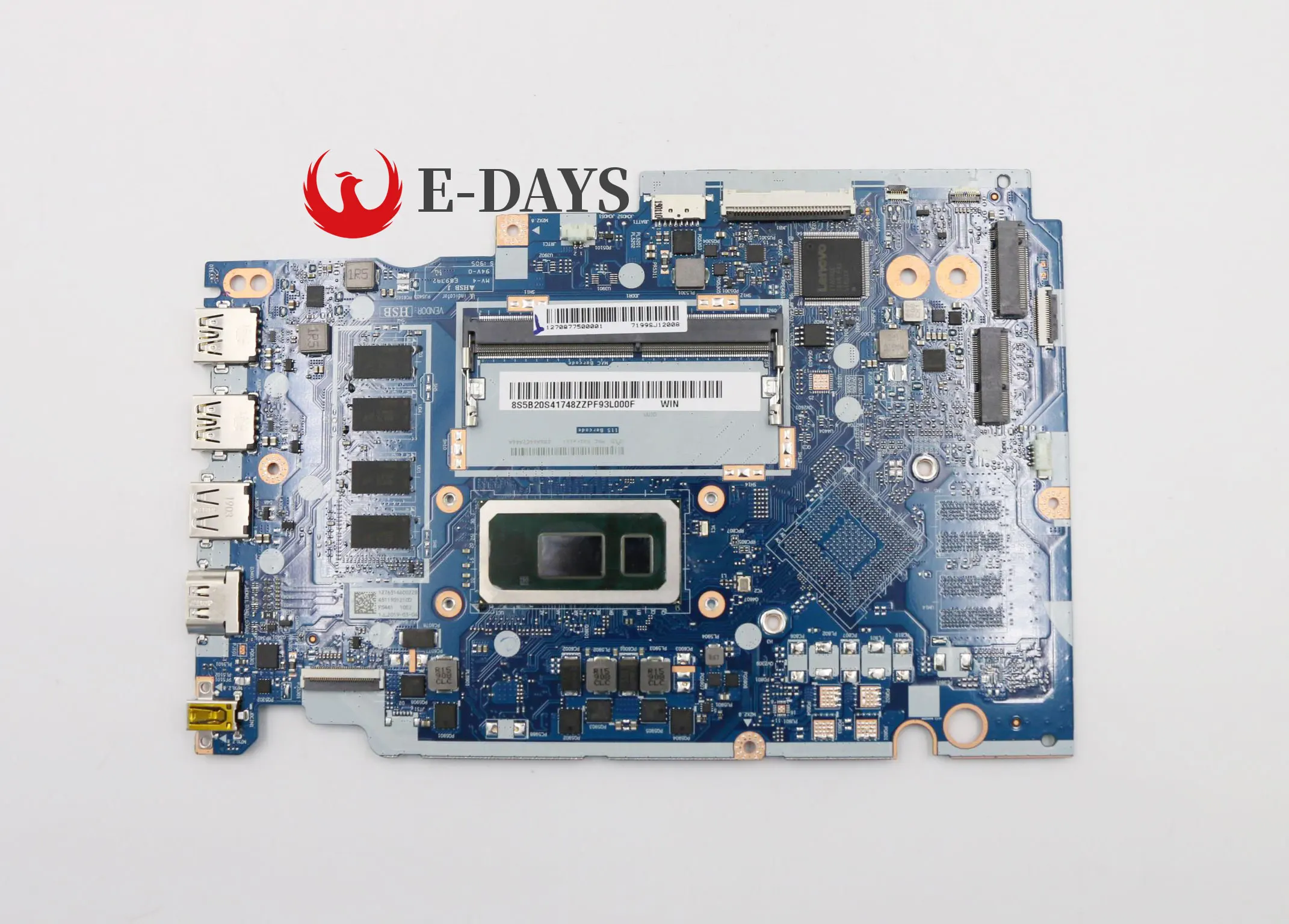 

FV440 FS441 FS540 S145-15IWL V14 ноутбук IdeaPad материнская плата модель SN V15-IWL FRU 5B20S4174 8 CPU I58265U I38145U