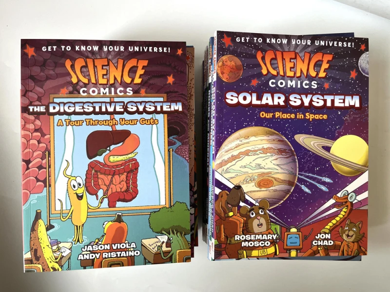 30 Books/Set Science Comics Children's Exploration Cognitive