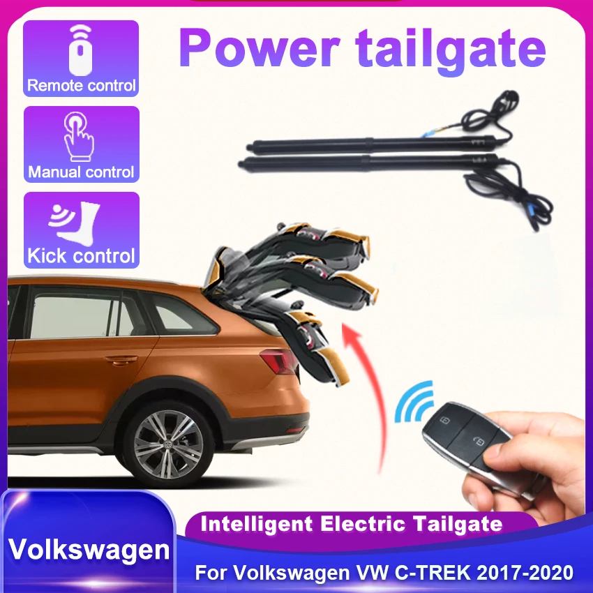 

For Volkswagen VW C-TREK 2017-2020 control of the trunk electric tailgate car lift automatic trunk opening sensor