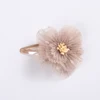 6Pcs/Lot Baby Floral Hairpin Mesh Flower Hair Clip For Kids Girl Cute Princess Handmade Barrettes Children Hair Accessories 4