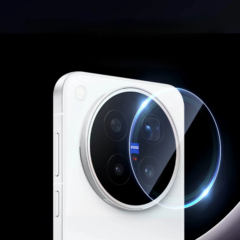 Premium Camera Lens Protector - Tempered Glass Cover with Positioning Lens Ring Film