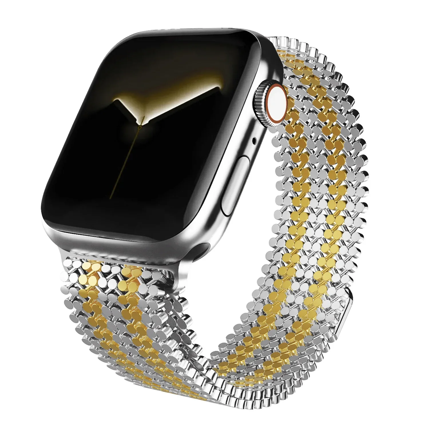 Magnetic Steel Chain Bracelet Watch Strap