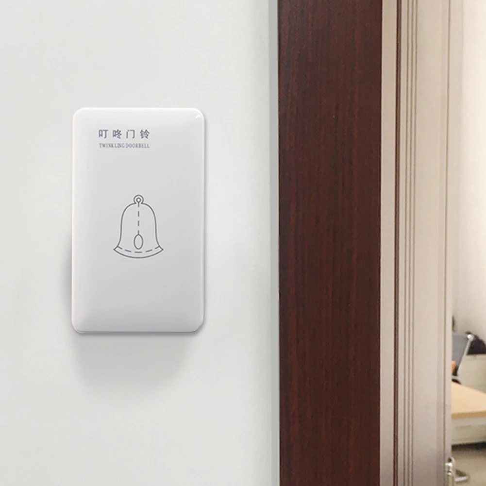Doorbell Ding Dong Bell Home Office Access Wires Doorbell Mechanical 2 Wires Surface Mounted Door Bell