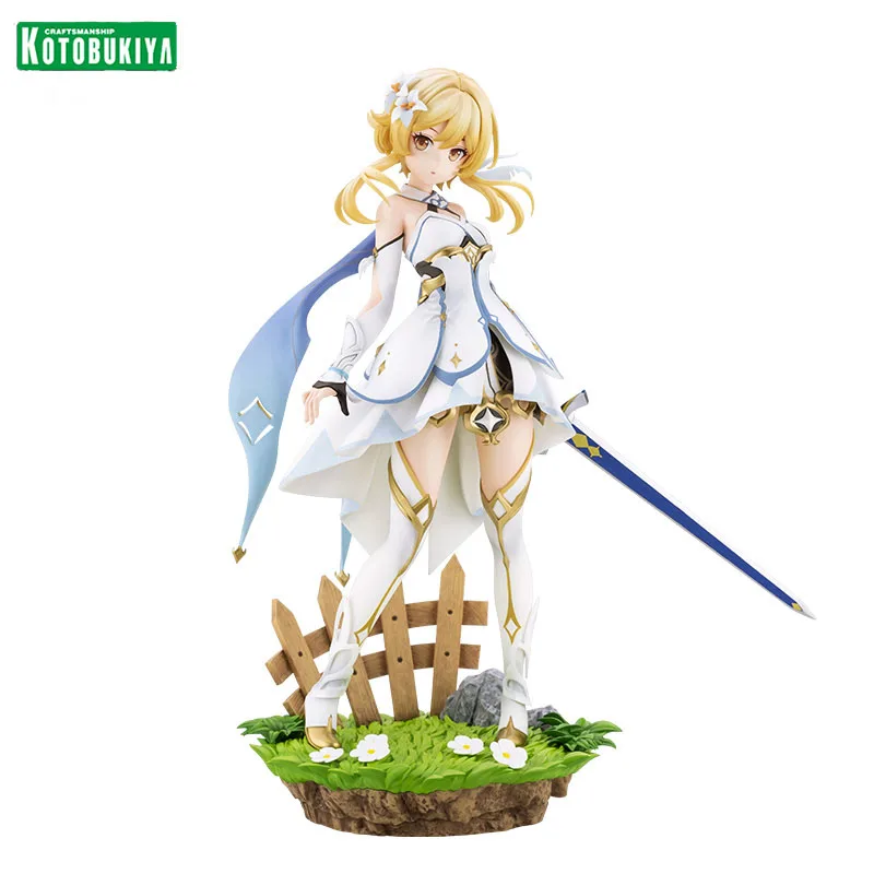 

In Stock Kotobukiya Genshin Impact Lumine Original Anime Figure Model Action Toys Figures Collection Cartoon Birthday Gifts PVC