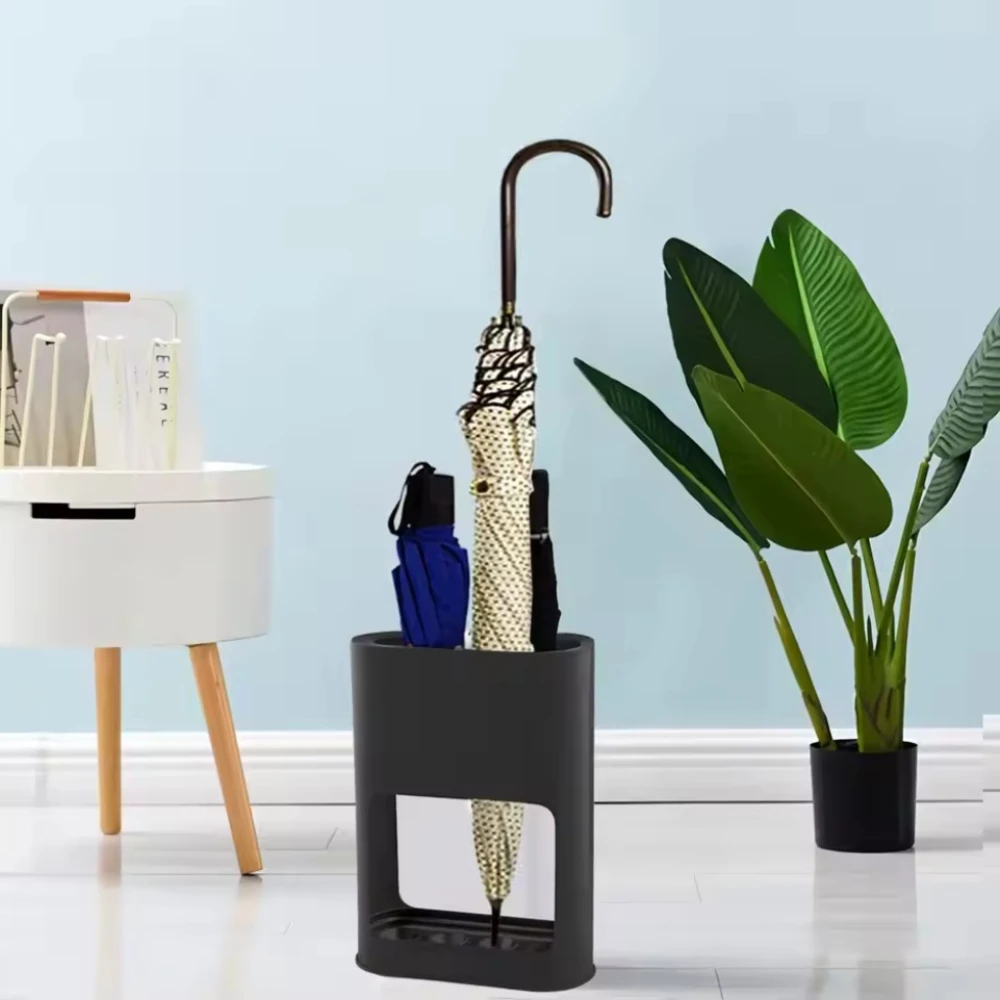 Umbrella Stand Solid Color Nonslip Universal with 4 Holes Umbrella Storage Rack Hotel Hallway Home Office Decor Umbrellas Holder