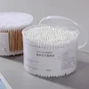 30/100/500PCS Double Heads Cotton Swabs Round Head and Sharp Heads Daily Cleaning Cottonswab Bag &Box Packed Disposable 4