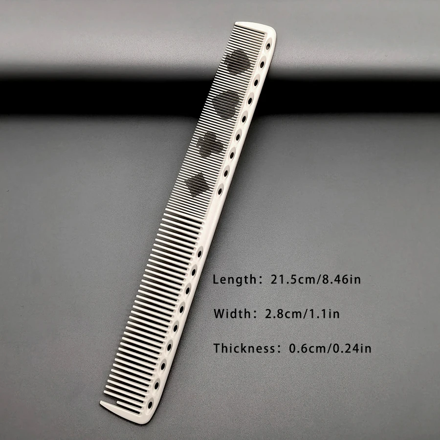 Pettine per Acconciature da Salone, Pettine Essenziale per Parrucchieri, Pettine per Taglio Capelli, Pettine a Coda, Pettine per Uomini e Donne - immagine 5