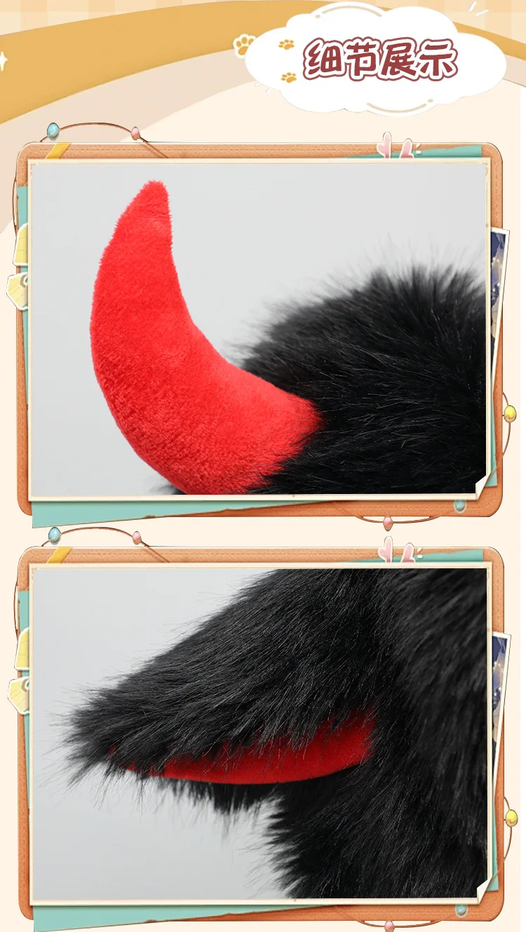 Purely Handmade Unisex Winter Plush Yak Animal Hat With Pom Pom Long Strap Ski Warm Earmuffs Beanie Cosplay Costume Earmuffs