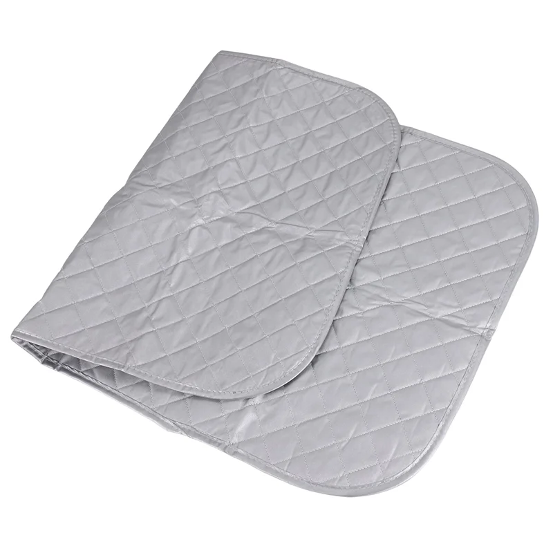 A82X-Table Top Ironing Mat Laundry Pod Washer Dryer Cover Board Heat Resistant Blanket Press Clothes Protector