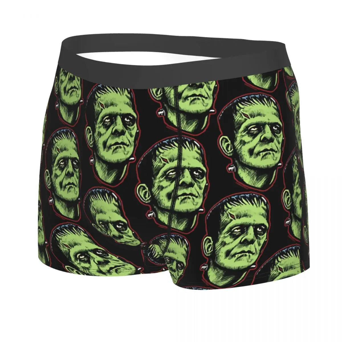 Frankenstein Men Boxer Briefs Underpants Horror Movies Highly Breathable High Quality Gift Idea 2