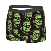 Frankenstein Men Boxer Briefs Underpants Horror Movies Highly Breathable High Quality Gift Idea 2
