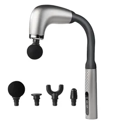 Premium 2025 Handheld Electric Massager - Ultimate Relaxation Hammer & Back Soother (Silvery)