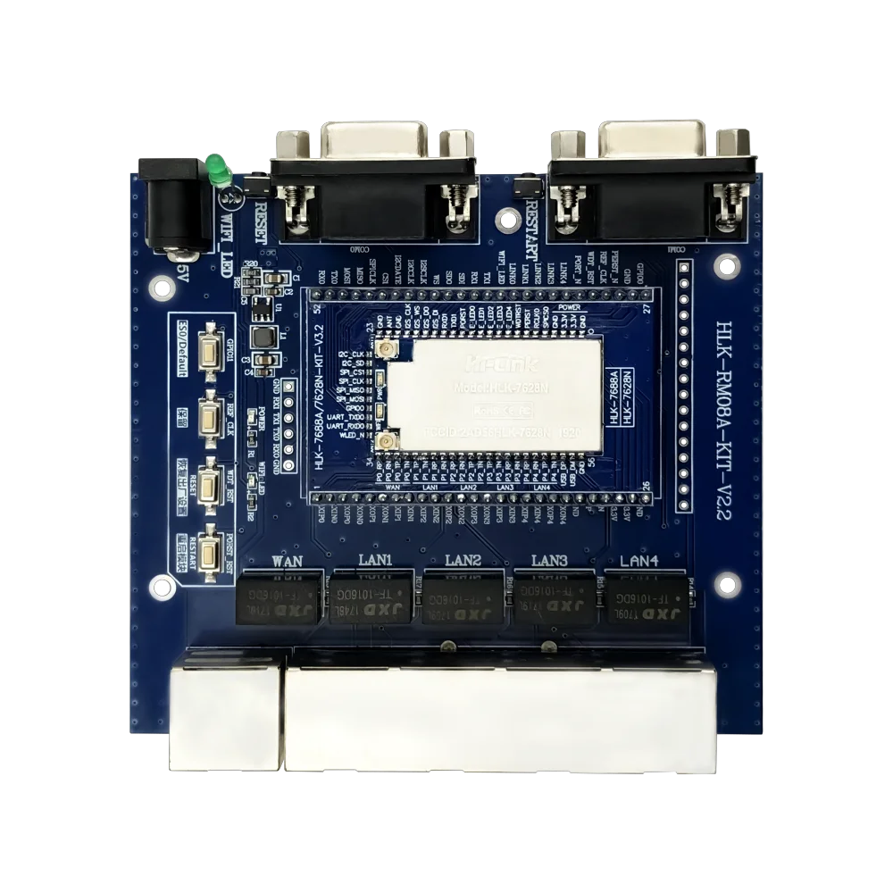 

Dual Antenna High Performance WiFi Routing Module With Rich Peripherals Suitable For Efficacy And Player