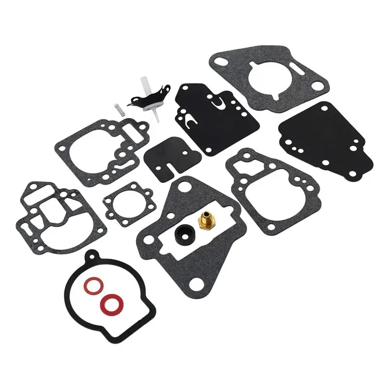 Carburetor Rebuild Kit with Gasket 18-7212 1395-811357 1395-8237072 Compatible with Mercury 6HP 8HP 9.9HP 10HP 15HP 20HP 25HP