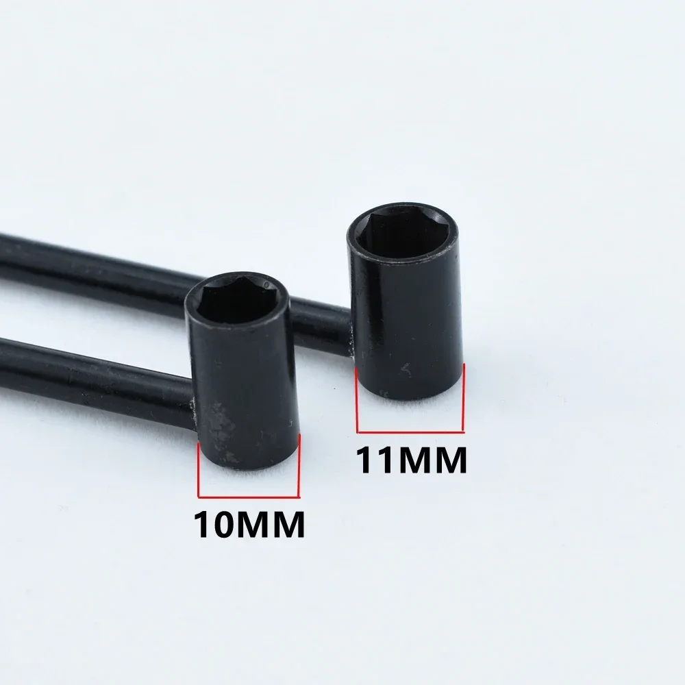 Black Electric Guitar & Bass Truss Rod Hex Wrench Tool - 7MM/8MM (5/16 Inch)