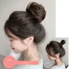 Fluffy Invisible Seamless Bun Natural Look Synthetic Hair Ring Fluffy Hair Decoration Women Girls Hair Tie Braiding Styling Tool 4