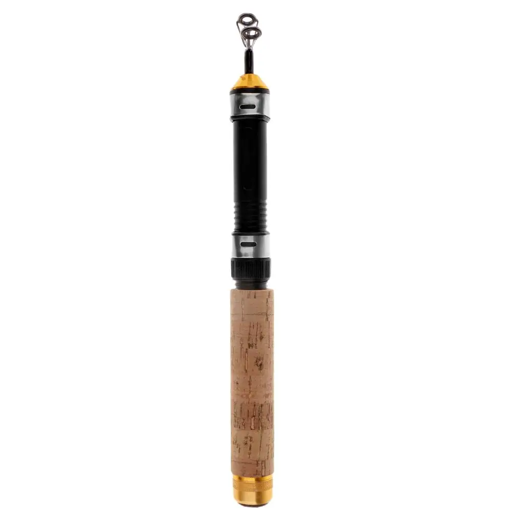 -Light Mini Telescopic Ice Fishing Rod Winter Fishing Pole Foam Handle