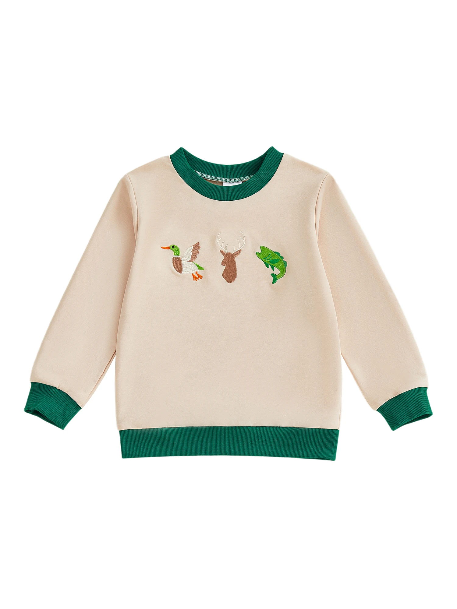 Adorable Toddler Unisex Hoodie with Cute Cartoon Character Print and Cozy Fleece Lining for Autumn Winter Warmth