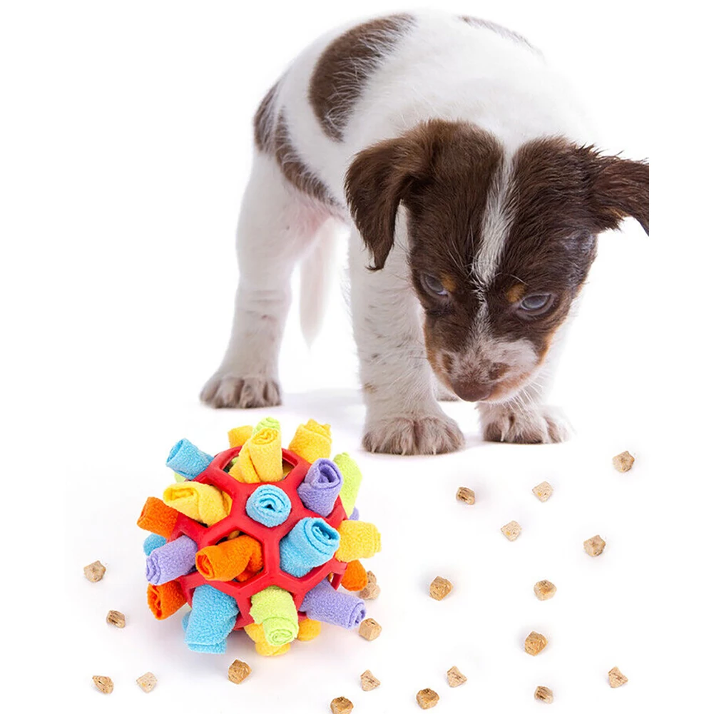 Interactive Dog Toys Snuffle Ball Encourage Natural Foraging