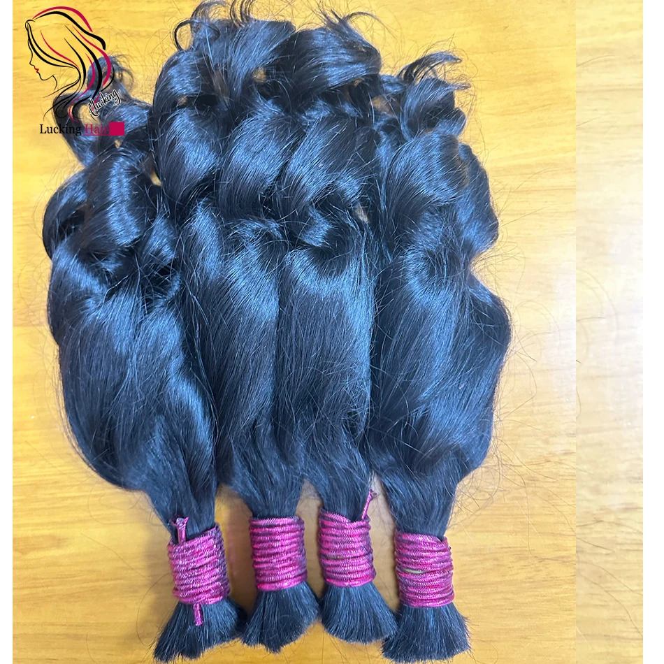 Extensions Cheveux Cabello Humano 100% Natural Extensiones De Cabello Natural Humano Virgin Raw Indian Human Hair Bulk Bundles human hair extensions