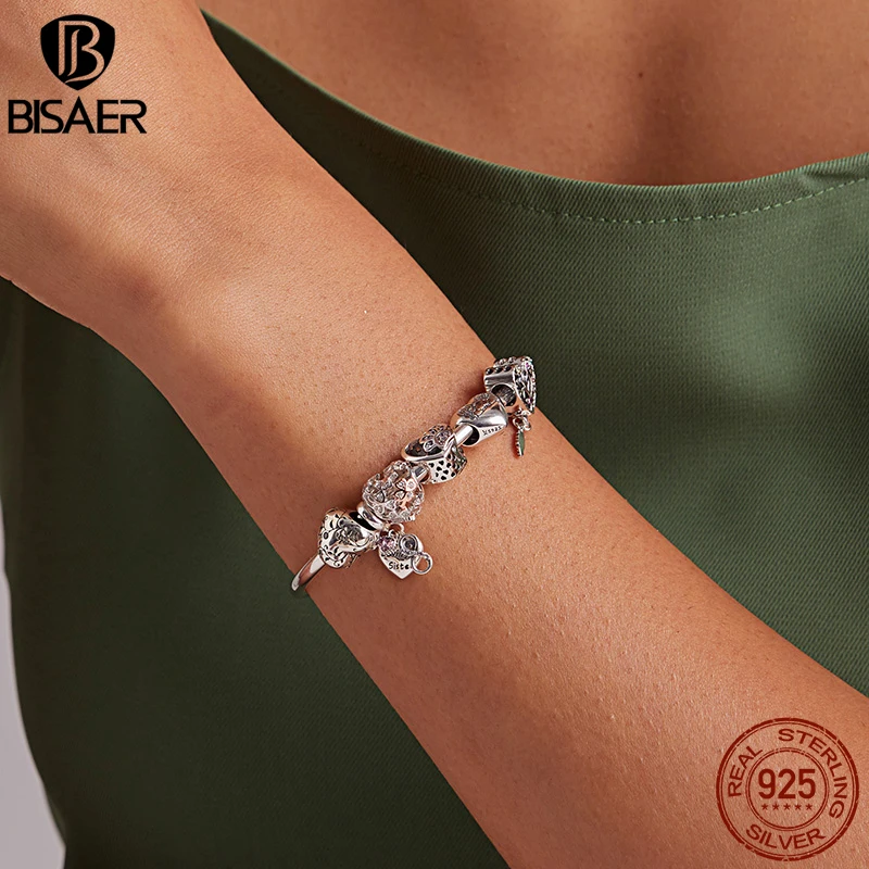 Micory Bracciale Mamma E Figlia In Argento Sterling 925 | Ciondolo Simbolo Legame Madre Figlia | Regalo Con Cofanetto