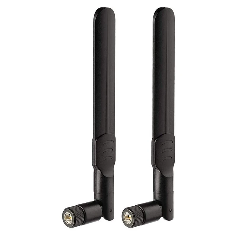 

4G LTE Antenna 8Dbi SMA Plug Antenna (2 Pieces) Compatible 4G LTE Router Gateway Home Telephone Hotspot Modem Router