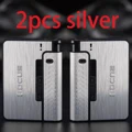 2pcs Silver