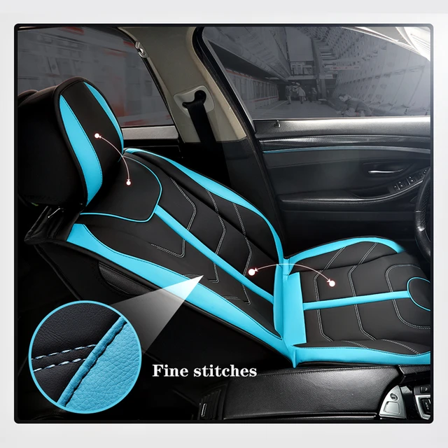 Fundas de asiento de coche, accesorios universales de cuero para Nissan  March Qashqai J11 X Trail T32 Versa Kicks Leaf Tiida Patrol - AliExpress