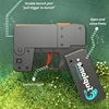 New Folding Phone Toy Water Gun Automatic Continuous Shooting Double Head Jet Water Gun Launcher Model Toy Water Gun Children's 3