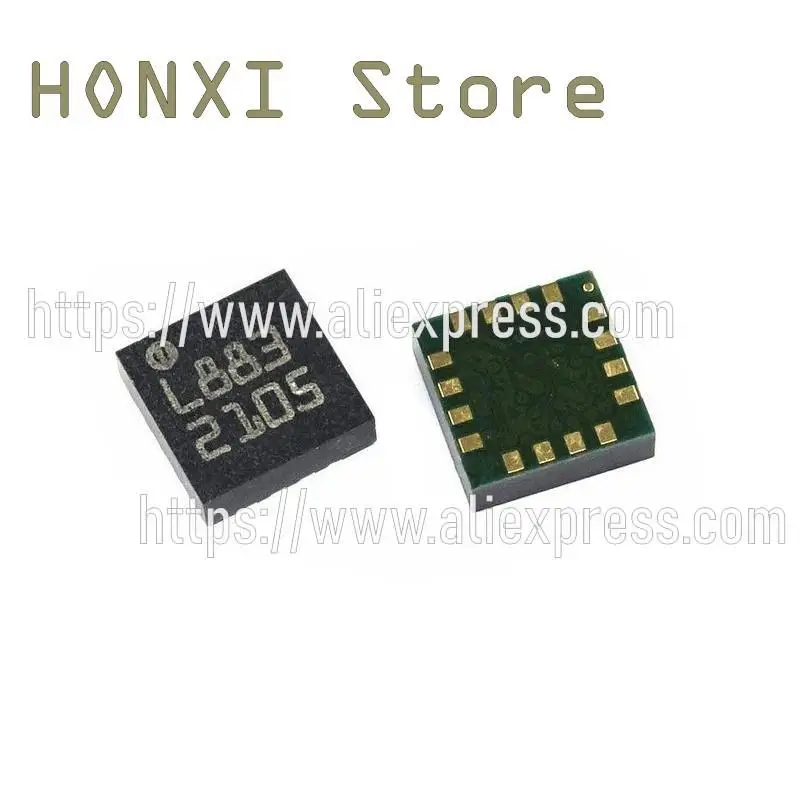 

5PCS HMC5883L L883 QFN16 encapsulate digital electronic compass triaxial magnetic resistance sensor