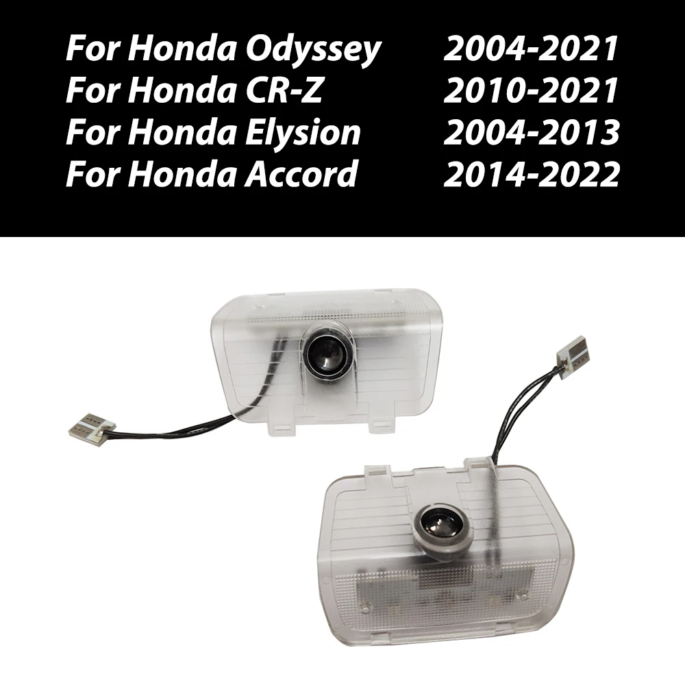 2Pcs Led Luci Per Porte Auto Proiettore Laser Per Honda Accord 9 10 9Th 10Th Odyssey Cr-Z Crz Inspire Accessori Per Lampade Di Segnalazione