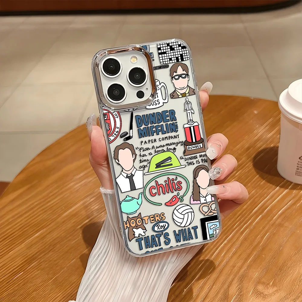 The Office TV Show Transparent Soft Silicone Phone Case