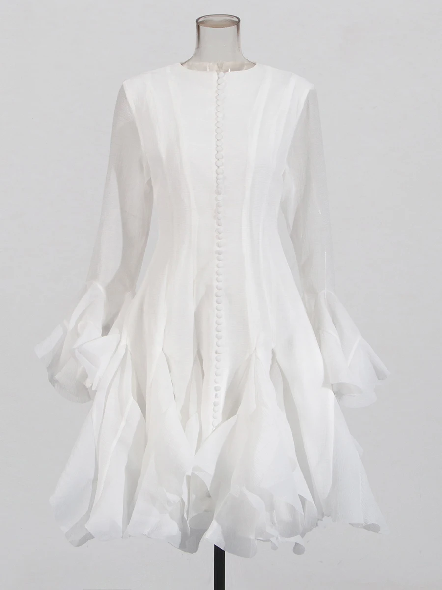 فستان ناعم انيق بعدة ألوان