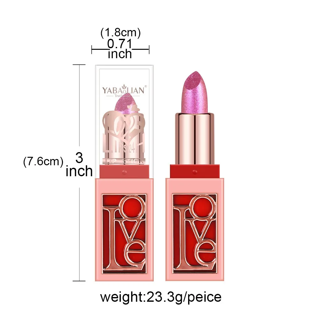 Radiant Sparkling Hydrating Glitter Lipstick Collection