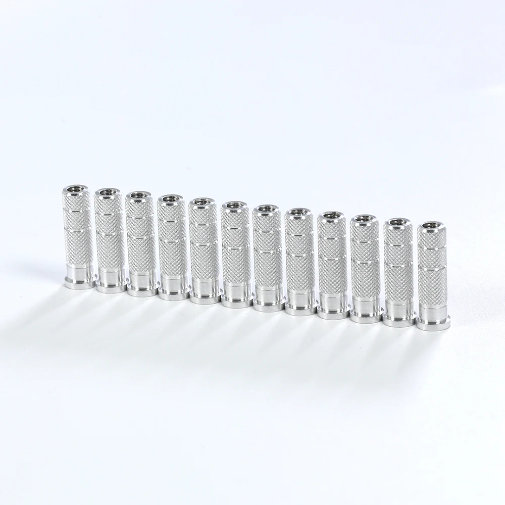 Aluminium Insert Adapter for Archery Arrow Shaft, Inner Diameter of 6.2mm, Carbon Fiberglass Arrows, 50 PCs, 100PCs 2