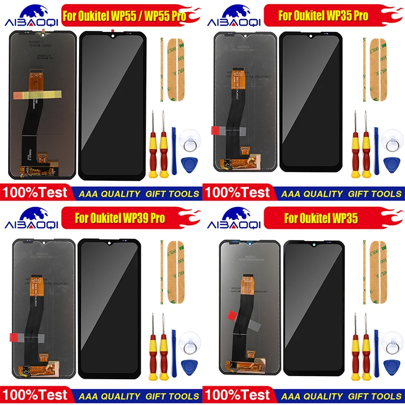 Écran Tactile LCD De Remplacement Pour Oukitel WP39 WP50 WP52 WP53 WP55 Pro WP56 - Neuf
