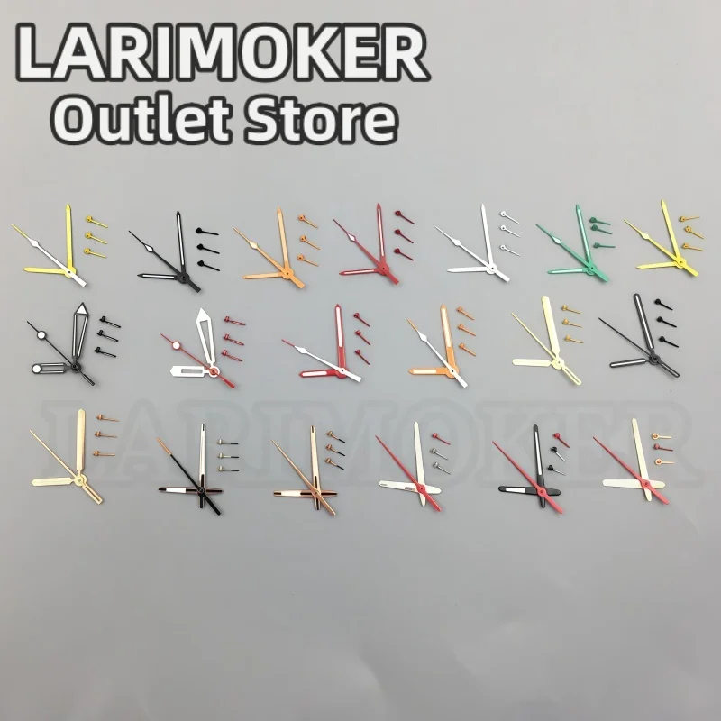 LARIMOKER Multicolor Luminous Watch Hands - Red, Orange, Green, Gold, Rose Accessory
