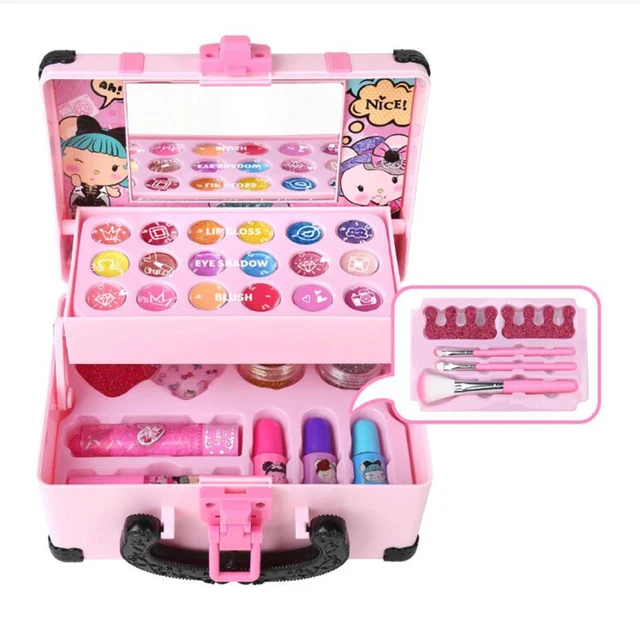 Kinder-Make-up-Set, Kommode, Spielzeug, Make-up-Set für