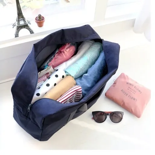Portable Multi-function Foldable Bag Travel Ultra Light Storage Large Capacity Trolley Luggage Storage Bag