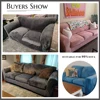 1Pcs Super Velvet Sofa Cover Thick Plush All-inclusive Sofa Slipcover For Living Room Elastic L Shaped Corner Couch Cover Need 2 6