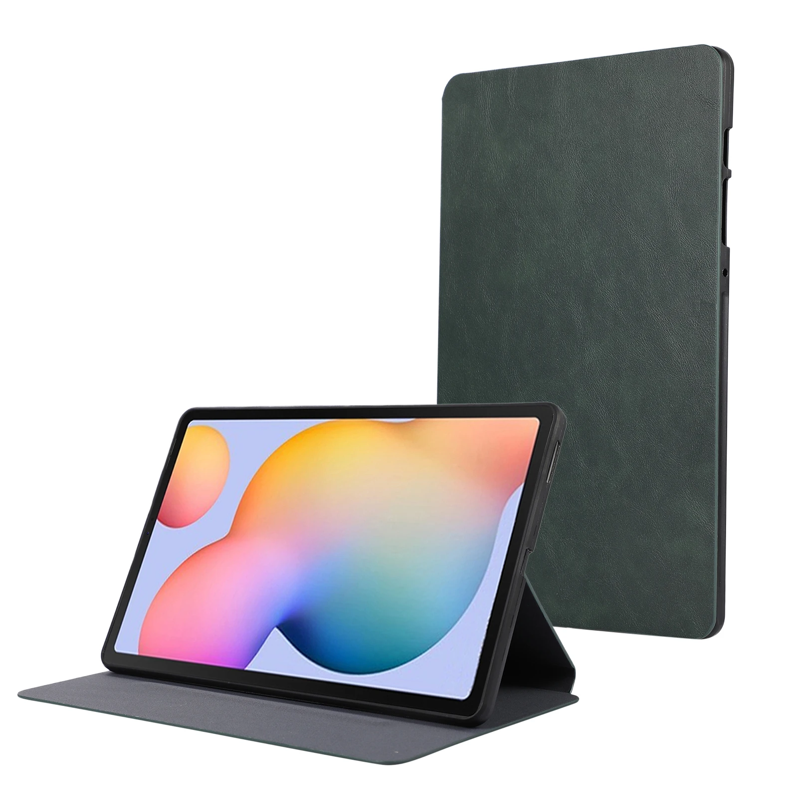 Premium PU Leather Tablet Case Cover with Multi-Angle Viewing Stand and Auto Sleep/Wake Function