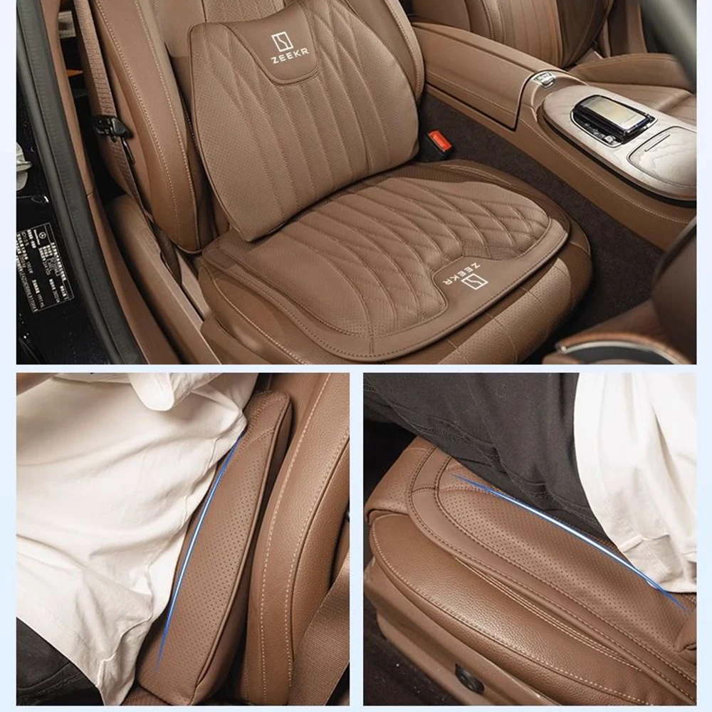 

For Geely Zeekr 001 2021-2024 Car Cushion Seat Pad Front or Rear Seat Back Cushion Comfort Backrest Auto Interior Accessories