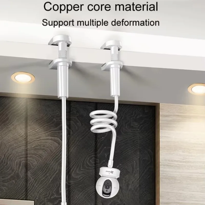 Multifunction 360 Degrees Punch-Free Surveillance Camera Mounting Bracket Cabinet Ceiling Rack 50cm camera holder,camera holder stand,security camera stand,security camera bracket,security wall mount bracket,security camera mount,camera mounting base