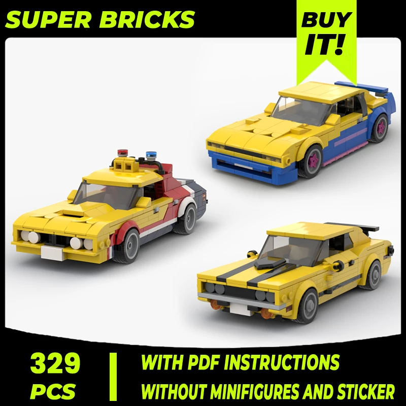 

City Sports Car Model Moc Building Bricks Speed Champions Technology Modular Blocks Gifts Christmas Toys DIY Sets Assembly