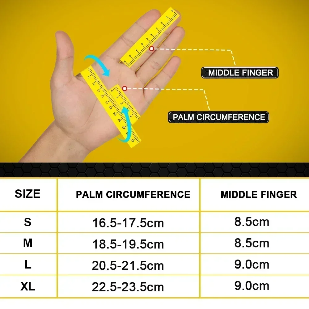 Outdoor Tactical Gloves Training Combat Sport Hiking Climbing Shooting Hunting Riding Cycling Full Finger Anti-Skid Mittens 6