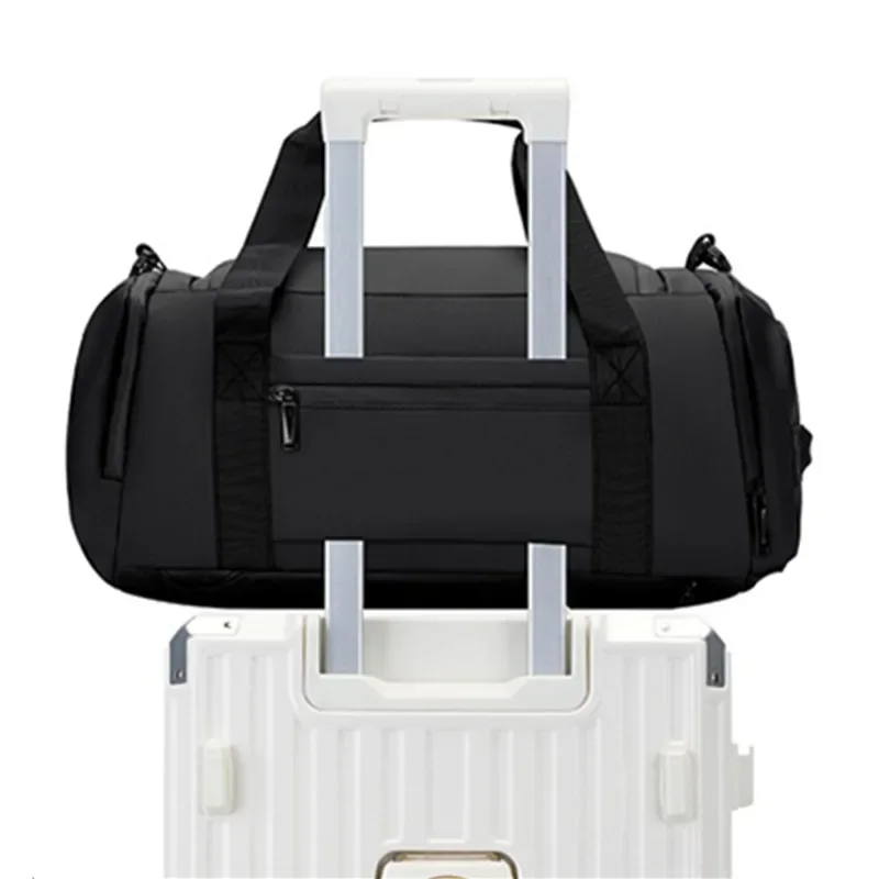 Large Capacity Gym Bags Multifunctional Men Travel Luggage Bag with Shoe Pockets Casual Sports Dry Wet Sepration Fitness Handbag 5