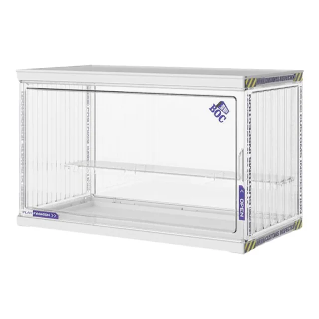 POP MART-Boîte transparente en acrylique pour figurines à collectionner, organisateurs de jouets de bureau LEGO, boîte ennemi, haute définition 6